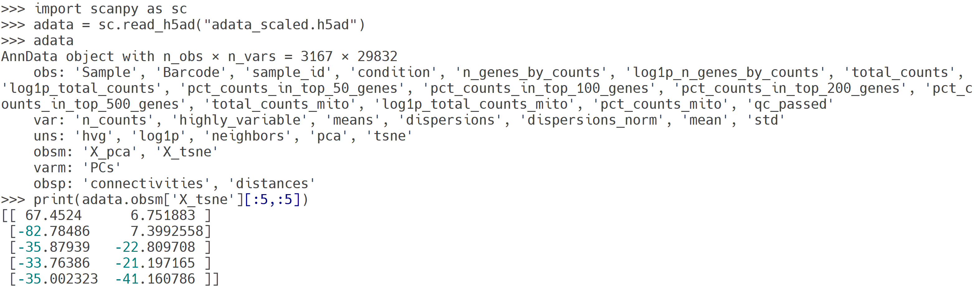 result image