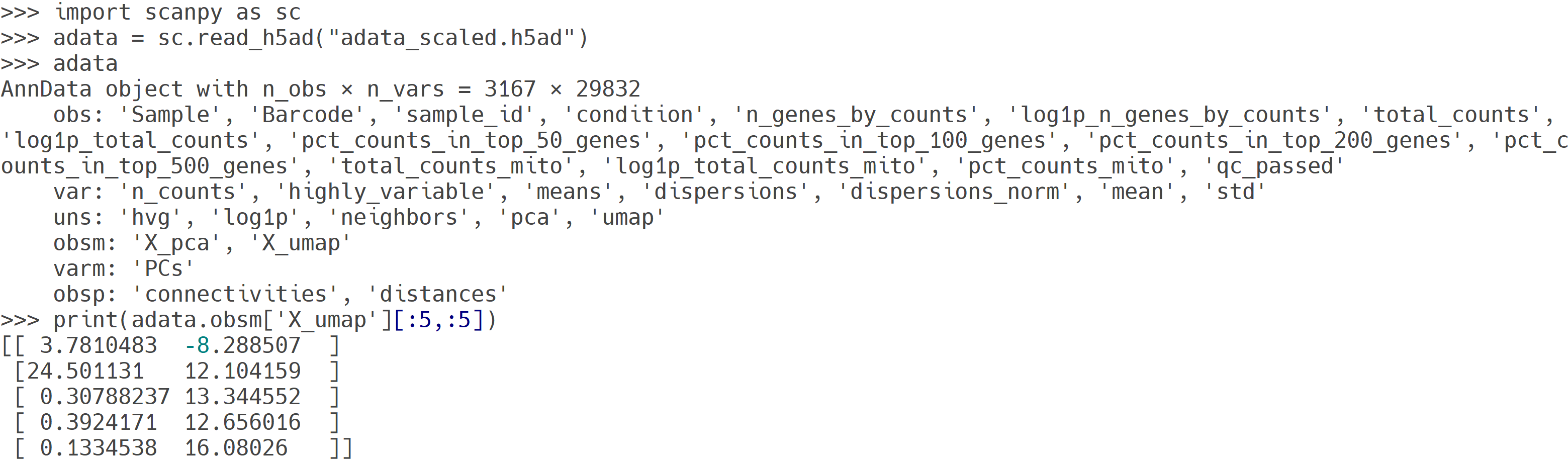 result image