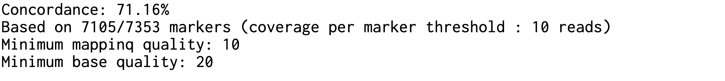 result image